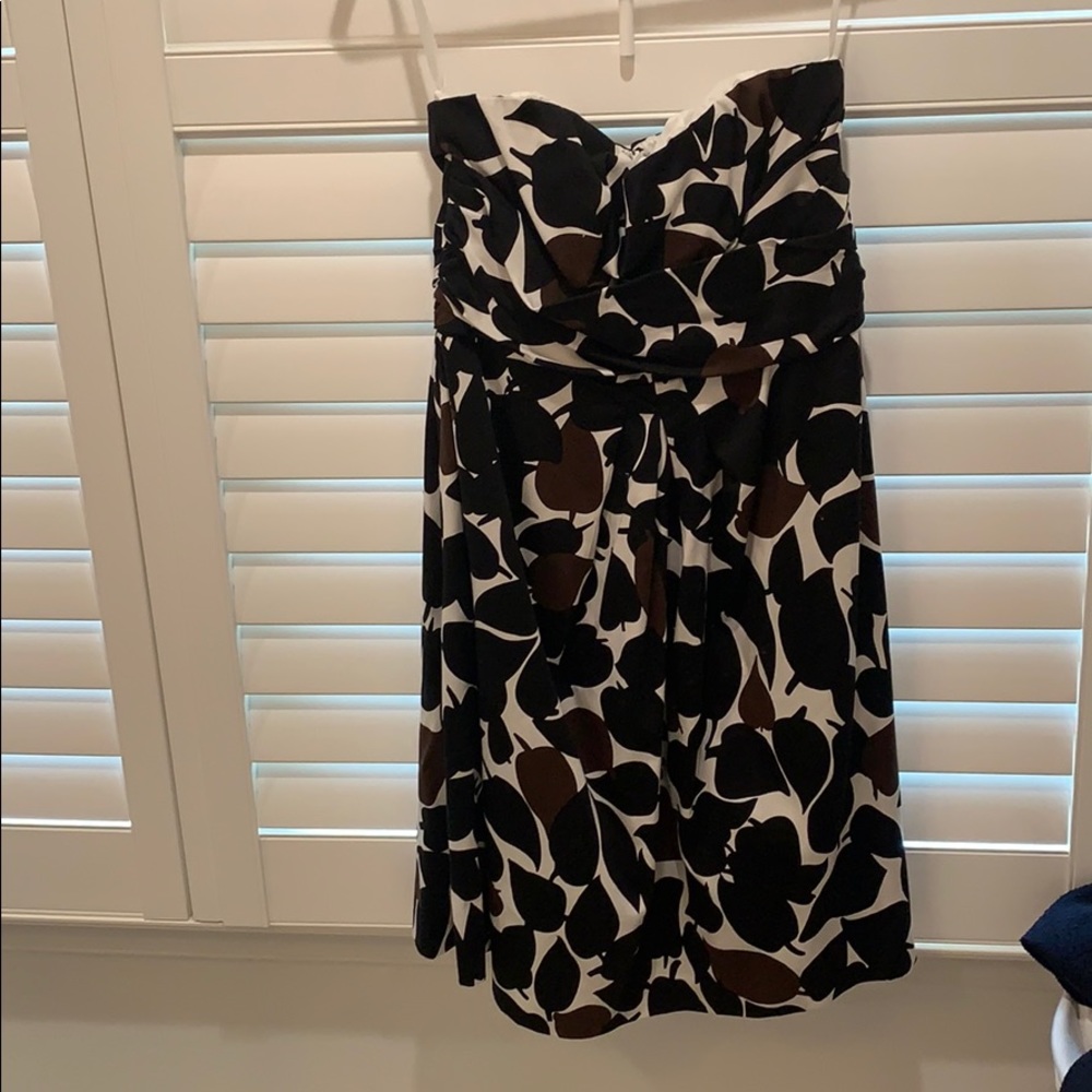 Strapless dress from White House black market